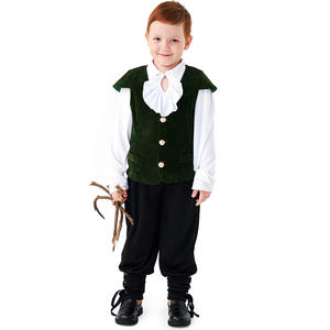 Disfraz de Halloween Medieval con bridas victorianas renacentistas, trajes de poliéster para niños, disfraces de TV y películas, artículos para niños - Product Image 3