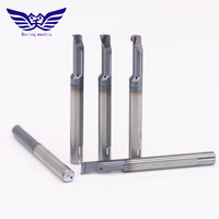 Alat Pemotong Lubang Dalam CNC, Alat Bor Tungsten Karbida Padat MVR, Pemotong Mikro Bore, Batang Bor, Alat Bubut
