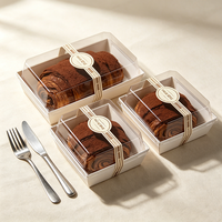 Étiquettes autocollantes personnalisées faites à la main en PVC de qualité alimentaire pour boulangerie, avec logo de la boutique, pour boîtes à gâteaux et pâtisseries