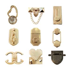 Popolare Delle Donne Del Sacchetto Accessori Fibbia Turn Serratura <span class=keywords><strong>A</strong></span> <span class=keywords><strong>Scatto</strong></span> Catenacci <span class=keywords><strong>Chiusura</strong></span> <span class=keywords><strong>per</strong></span> Borsa Della Borsa - Product Image 6