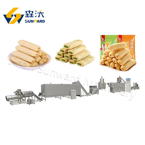 เครื่องอัดรีดชีสบอลแบบอุตสาหกรรมเครื่องทำข้าวโพดพัฟอุปกรณ์สายการผลิต - Product Image 3