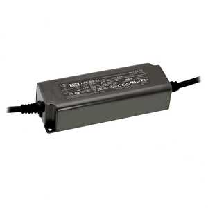 Controlador LED NPF-60-24 de 60W 24V 2.5A IP67, Voltaje Constante, Corriente Constante, Canal Único, Carcasa de Plástico - Product Image 1