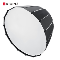Triopo Kp2-70 70cm 27.55 "Portable pliable grande boîte à lumière parabolique profonde avec support Bowens