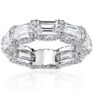 Anello Geometrico Impilabile per Donne, Elegante Gioiello Minimalista per Uso Quotidiano e Feste, Idea Regalo - Product Image 5