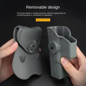 मैग पाउच बेल्ट पैडल कमर के साथ सामरिक नायलॉन होल्स्टर, पुरुषों की महिलाओं के लिए सुरक्षा सहायक उपकरण - Product Image 6