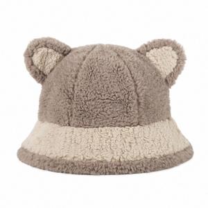 Sombreros de Pescador de Piel Sintética para Mujer, con Orejas Desmontables, para Todas las Estaciones, Casuales, de Viaje, al por Mayor - Product Image 5