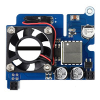 Carte de développement d'extension d'alimentation PoE pour Raspberry Pi 4B/3B+, convertisseur DC/DC, module dissipateur thermique compatible Linux