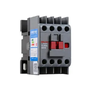 Electric Contactor Delixi CJX2 Series Electrical Exchange 220V AC Contactor with certificate ccc ce