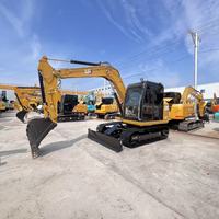 Excavatrice sur chenilles CAT307 d'occasion, mini-excavatrice Caterpillar de 7 tonnes, excavatrice hydraulique d'origine en stock