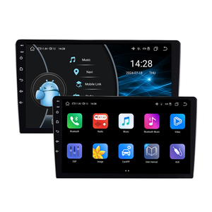 Reproductor Multimedia portátil de <span class=keywords><strong>DVD</strong></span> para <span class=keywords><strong>coche</strong></span> Full HD 1080p de 9-10 pulgadas con amplificador GPS DSP Funciones RGB Pantalla táctil habilitada para BT - Product Image 1