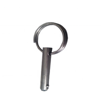 Goupille à dégagement rapide en acier inoxydable 304, 1/4x3/4 pouce, goupille à bille autobloquante, kayak, canot pneumatique, yacht, accessoires de bateau