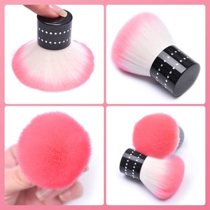แปรงปัดฝุ่นเล็บใยนุ่มไล่เฉดสีชมพู แปรงทำความสะอาดเครื่องสำอาง สำหรับทำเล็บ ตกแต่งเล็บ ดูแลเล็บมือ สำหรับร้านทำเล็บ - Product Image 5