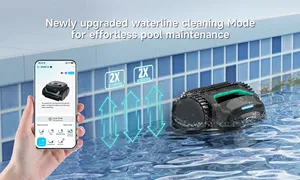 <span class=keywords><strong>Nettoyeur</strong></span> <span class=keywords><strong>de</strong></span> <span class=keywords><strong>piscine</strong></span> robotisé sans fil <span class=keywords><strong>WYBOT</strong></span> C2, autonomie <span class=keywords><strong>de</strong></span> 180 minutes, filtre <span class=keywords><strong>de</strong></span> 3 L, moteur sans balais <span class=keywords><strong>de</strong></span> 65 W pour <span class=keywords><strong>piscine</strong></span> enterrée ou hors sol - Product Image 5