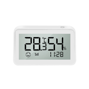 Tuya Smart Temperature And Humidity Sensor Wifi Zigbee Indoor Home Weather Station With App Control - Product Image 2