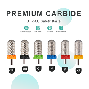 Broca de Carburo de Tungsteno YaQin 3/32 para Taladro de Uñas, Grano Medio, para Pulir Manicura, con Logotipo Personalizado Grabado, Venta Caliente - Product Image 5