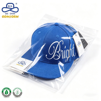 Casquettes de baseball snapback style streetwear HIP HOP avec logo brodé sur le côté pour unisexe, fabrication ODM OEM, pour un usage décontracté.