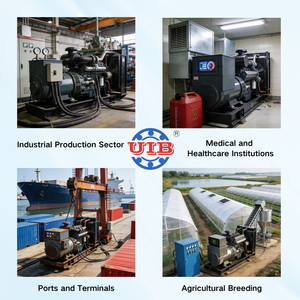 مولد ديزل للطوارئ الزراعية GF/GFS-C240KW عالي الأداء، مجموعة مولدات مفتوحة ثلاثية الأطوار بمحرك متزامن - Product Image 3