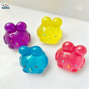 Jouets à presser en forme <span class=keywords><strong>de</strong></span> <span class=keywords><strong>lapin</strong></span> simulé Needohll Dippin Dazzler <span class=keywords><strong>de</strong></span> haute qualité, changeant <span class=keywords><strong>de</strong></span> couleur, pour l'entraînement cérébral et la réduction du stress, en forme d'œuf <span class=keywords><strong>de</strong></span> Pâques - Product Image 5