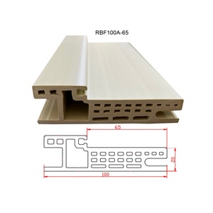 Bán buôn cửa khuôn PVC khung bao gồm WPC phòng tắm khung cửa - Product Image 6