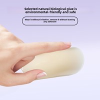 Autocollants de poitrine Mango - Effet push-up spécial pour robes de mariée et robes sans bretelles, rehausse les petites poitrines, effet liftant et anti-affaissement