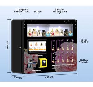 ตู้จำหน่ายน้ำหอมแบบตั้งพื้นสำหรับน้ำหอมจีนขนาด 100 มล. แบบสเปรย์ - Product Image 4