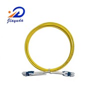 Cordon de brassage fibre optique Elite Uniboot LC Duplex SM G.652D G.657A1 G.657A2 à gaine simple pour interconnexion haute densité de centre de données