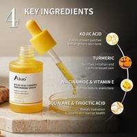 Sérum éclaircissant à l'acide kojique, au curcuma et à la niacinamide, soin anti-taches brunes et anti-acné pour le visage