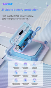 <span class=keywords><strong>2025</strong></span> mới cáp điện thoại di động ngân hàng điện nổ mô hình với công suất lớn và Bộ sạc di động Type-C DC giao diện đầu vào - Product Image 6