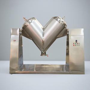 El mezclador en forma de V eléctrico funciona con un consumo de energía reducido para una producción rentable - Product Image 1