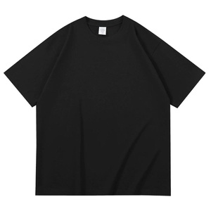 เสื้อยืดคอตตอน 100% หนัก 260 กรัม แบบสั่งทำพิเศษ OEM ODM ทรงโอเวอร์ไซส์ คอกลม แขนสั้น ไม่มีลาย พร้อมสกรีนโลโก้ - Product Image 1
