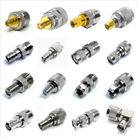 Conectores Adaptadores Coaxiales RF de Fábrica: UHF Macho PL259, SO239 Hembra a UHF TNC, BNC, FME, SMA, Tipo F y N Macho, Jack Hembra