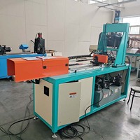 Machine de poinçonnage et de bordage automatique de tubes ronds en acier inoxydable CNC