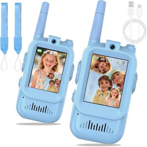 Nuevos Walkie Talkies con Cámara de 2 Pulgadas para Niños, Juguete Interactivo para Padres e Hijos, Walkie Talkies para Niños para Interiores y Exteriores - Product Image 1