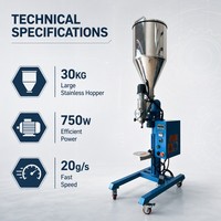 Machine de remplissage de toner semi-automatique haute vitesse avec équipement de remplissage de poudre par cellule de pesage pour cartouches de toner HP Samsung Brother