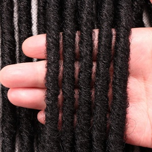 Tomo — <span class=keywords><strong>mèches</strong></span> synthétiques pour femme, 20 pouces, 100 grammes, cheveux de déesse, Faux Crochet, douces, tresses naturelles, 24 brins, Extension brune - Product Image 4