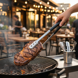 Set di 24 Pinze per Barbecue in Metallo e Silicone per Griglia, Picnic, Cucina all'Aperto, Accessori per Affumicatore - Adatte per Ristoranti Commerciali - Product Image 3