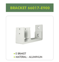 Supports de plafond pour auvent en aluminium personnalisés, styles F et E, montage d'auvents rétractables, quincaillerie de fixation réglable, acrylique blanc
