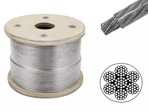 Красочный ПВХ полиуретановый кабель с нейлоновым покрытием, пластиковый виниловый провод из нержавеющей проволоки, 304 316 кабель, устойчивый к ржавчине, декоративный промышленный Канат - Product Image 5