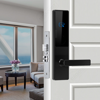 Système de serrure d'hôtel à carte RFID européen/ANSI pour portes en bois/acier, serrure intelligente haute sécurité, logiciel de gestion gratuit