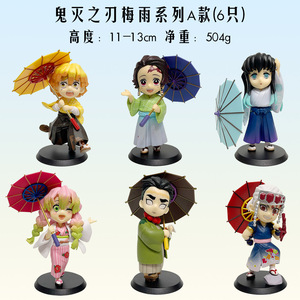 Figurine Anime PVC 10CM <span class=keywords><strong>Kimetsu</strong></span> <span class=keywords><strong>No</strong></span> <span class=keywords><strong>Yaiba</strong></span> Kamado Nezuko Tanjirou Tomioka Giyuu Blind Box, Jouet de Collection Japonais, Statue, Figurine - Product Image 2
