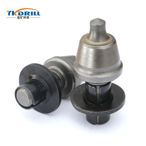 Puntas de fresado de asfalto de alta resistencia W6/20 W7/20 W6/22 W7/22C con dientes de carburo, accesorios para máquinas fresadoras de carreteras - Product Image 2