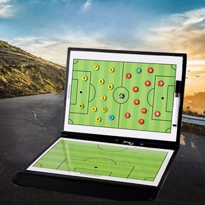 Tablero táctico de fútbol, tablero de entrenador de andamios, se refiere a niños competitivos, práctica profesional, deportes, baloncesto - Product Image 4