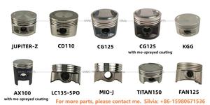 WANOU Minarelli <span class=keywords><strong>Am6</strong></span> 40.3mm <span class=keywords><strong>Kit</strong></span> de piston de pièces de carrosserie de <span class=keywords><strong>moteur</strong></span> de moto 50cc - Product Image 2