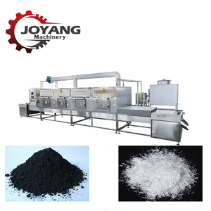 Séchoir tunnel entièrement automatique à micro-ondes pour matériaux chimiques, poudres et granulés, avec convoyeur à bande industriel - Product Image 4