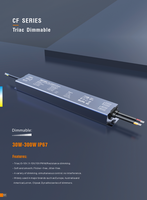 YSD-CF : Driver LED dimmable 5-en-1 30W/60W/100W/150W/200W/250W/300W |   Résistance PWM TRIAC 0-10V |   Sans scintillement |   Variateur d'intensité 0,1 %