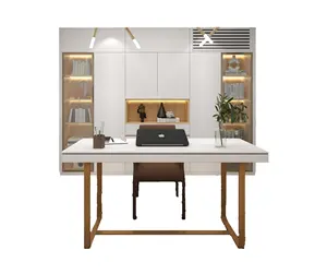 专业家居家具供应商客厅家具实木书柜办公桌Lucite书柜
