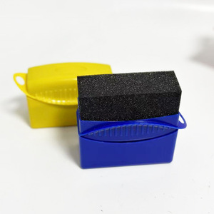 Car Cleaning Sponge Plastic Rectangular For Tire Wiper Polishing Waxing Interior Trim Corner Cleaning - Product Image 4