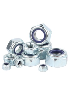 Nlocs m6 m8 m10 נעילת אגוז משושה ניילון הוספה נעילה אגוזים din985 אגוז נעילה ניילון - Product Image 3