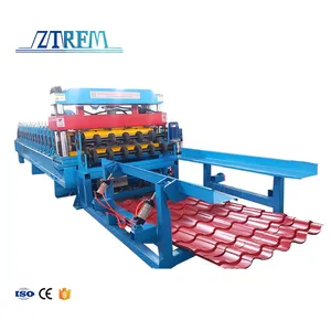 ZTRFM Glazed Roll Forming Machine Roofing Tile Press Making Machine