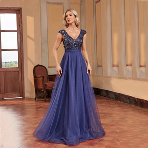 TEENYEE Vestido Elegante Largo <span class=keywords><strong>de</strong></span> Noche para Madre <span class=keywords><strong>de</strong></span> la <span class=keywords><strong>Novia</strong></span> en Tallas Grandes para Boda - Product Image 1